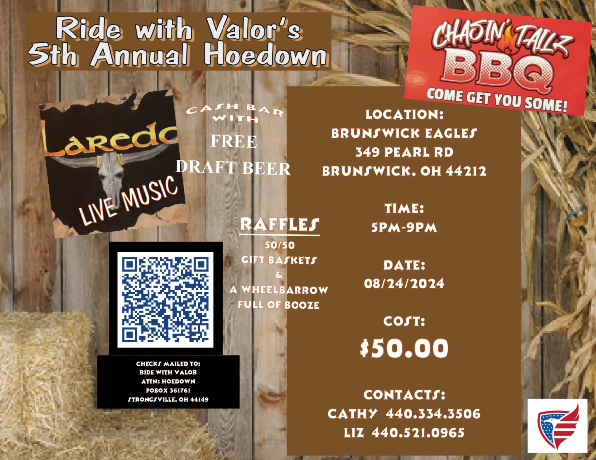Ride With Valor’s 5th Annual Hoedown