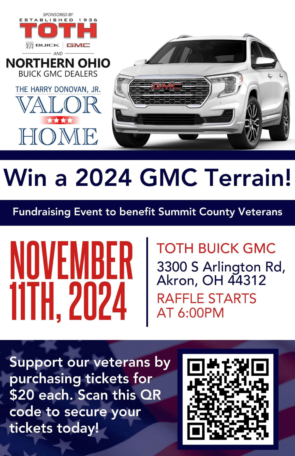 Win a 2024 GMC Terrain!